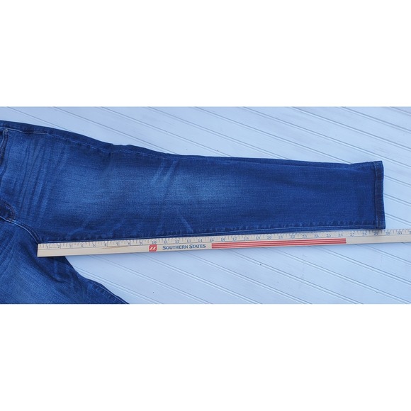 Judy Blue Slim Fit Womens Jeans Size 7/28 Blue Denim Mid Rise Dark Wash - Picture 6 of 10